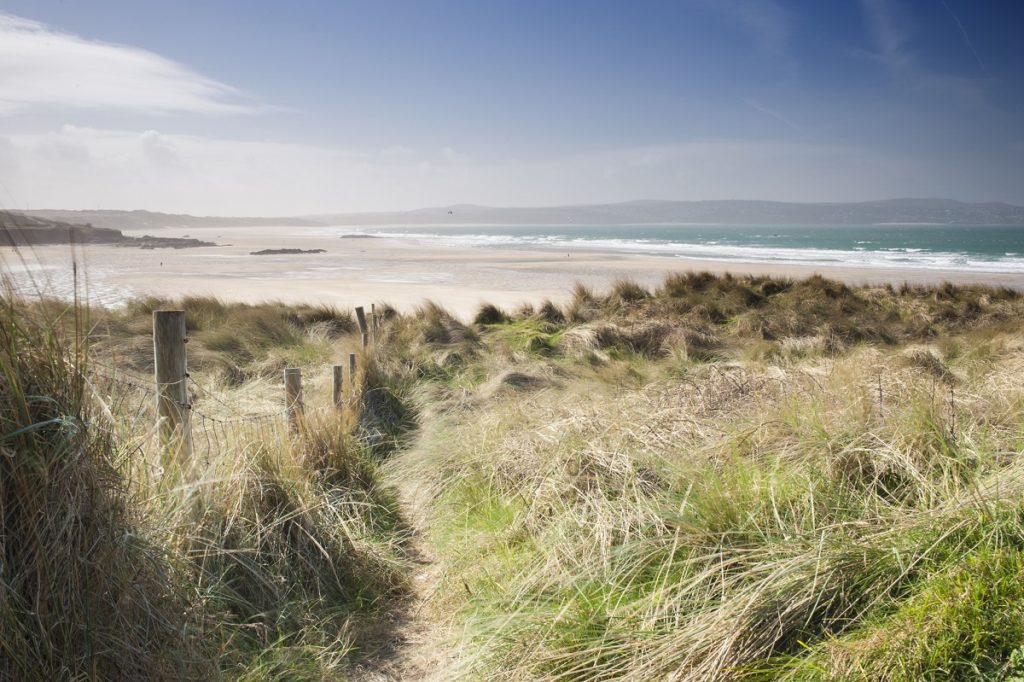 Sand-Dunes-to-Gwithian-Beach