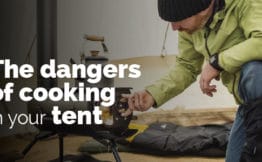 the dangers of cooking in your tent