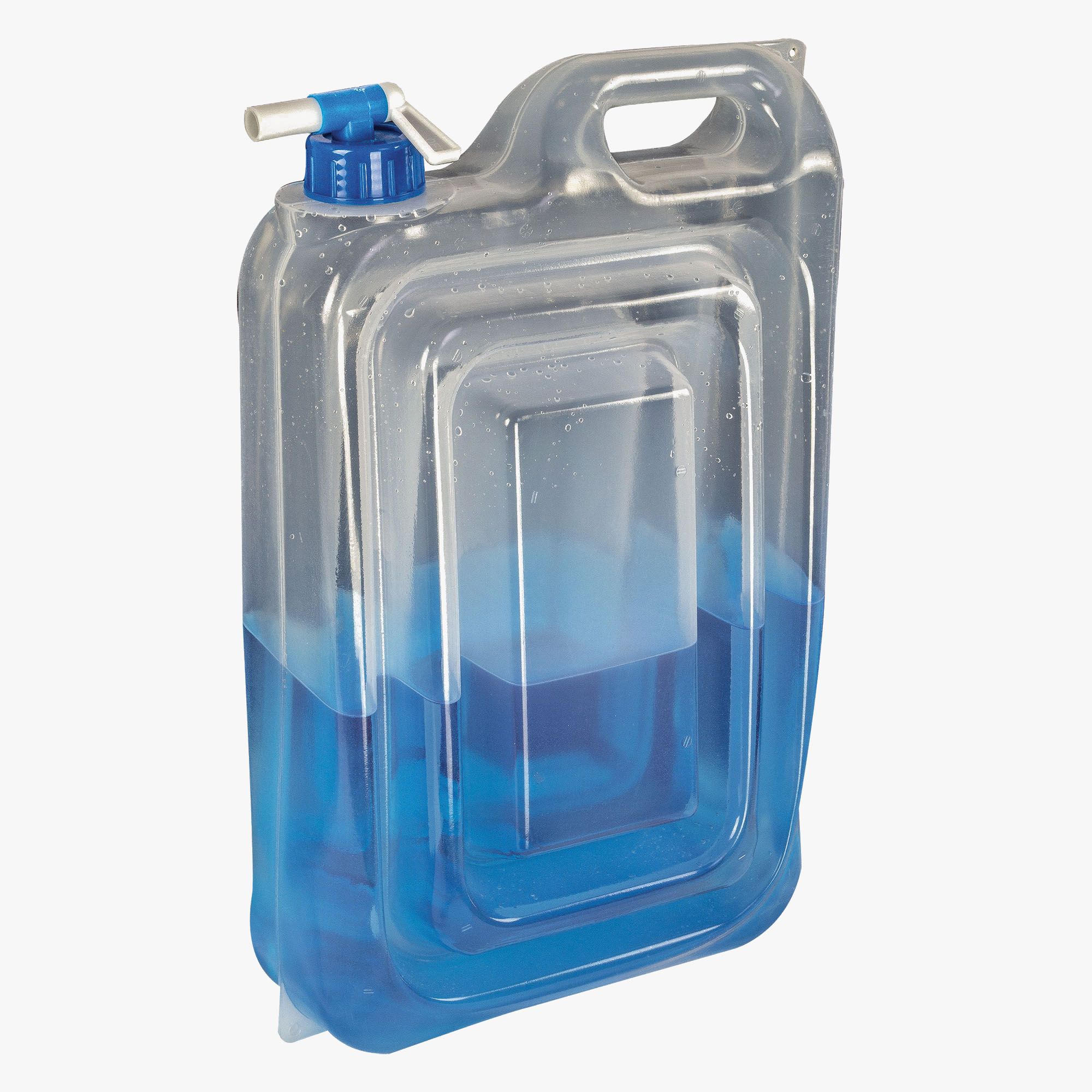 Highlander Accordion Water Carrier Folding Camping Water Carrier Plastic 
