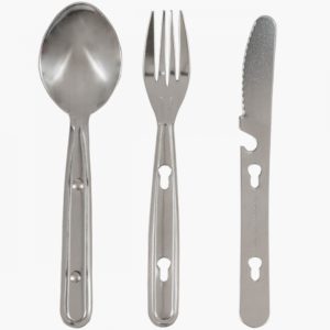 Highlander Knife, Fork, Spoon Clip Set CP001