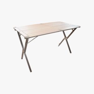 Highlander Outdoor Aluminium Slat Folding Table, Large FUR074