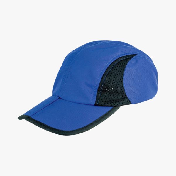 Trekker Cap With Pouch, Blue HAT175-BL