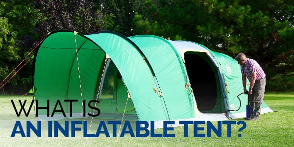What is an inflatable tent