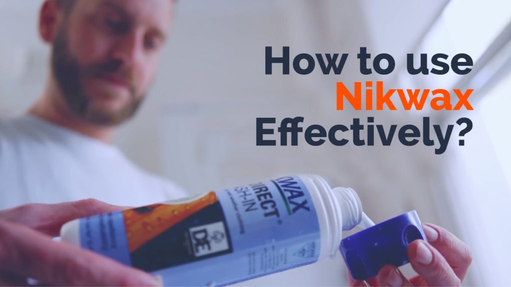 how to use nikwax