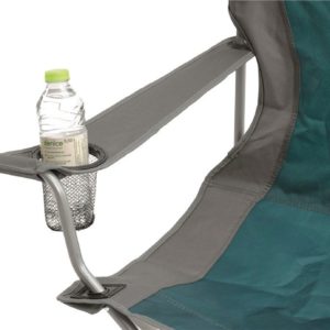 Easy Camp Arm Chair Petrol Blue close up