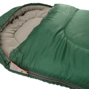 Easy Camp Cosmos Sleeping Bag Green close up