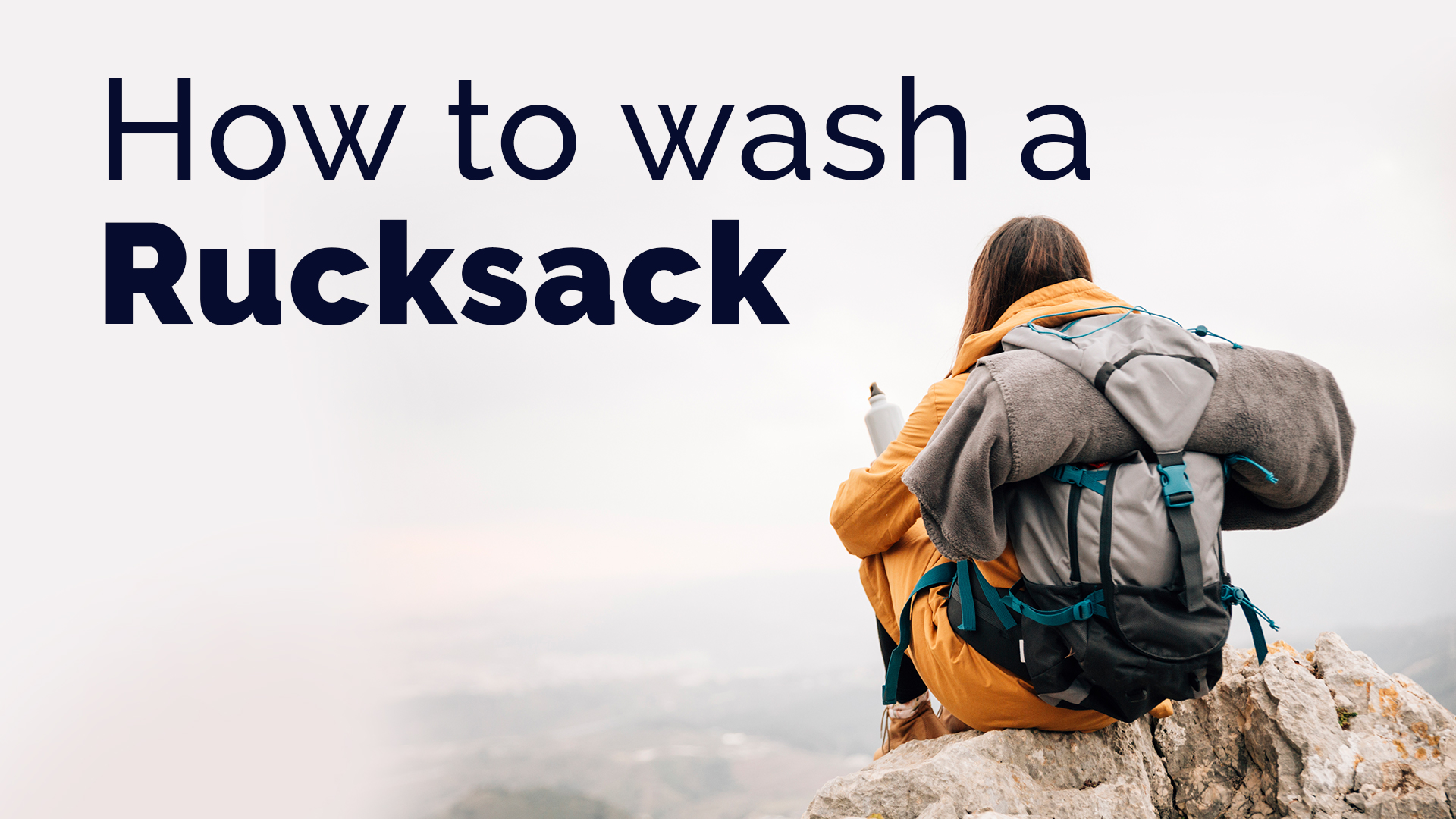 How to wash a rucksack