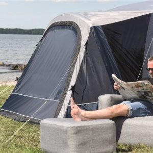 Easy Camp Comfy Inflatable Blow-Up Air Sofa Settee Camping Caravan 420032 