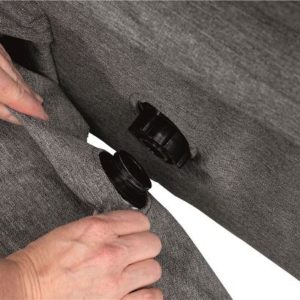 Outwell Lake Erie Inflatable Ottoman pump