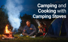 camping and cooking with camping stoves