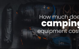 How much does camping equipment cost