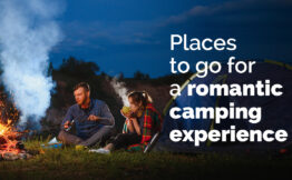 Places to go for a romantic camping experience