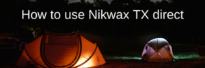 how to use nikwax tx direct