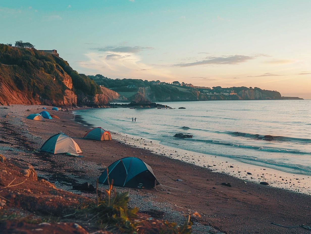 What are the best camping options in Paignton/Torquay, UK?