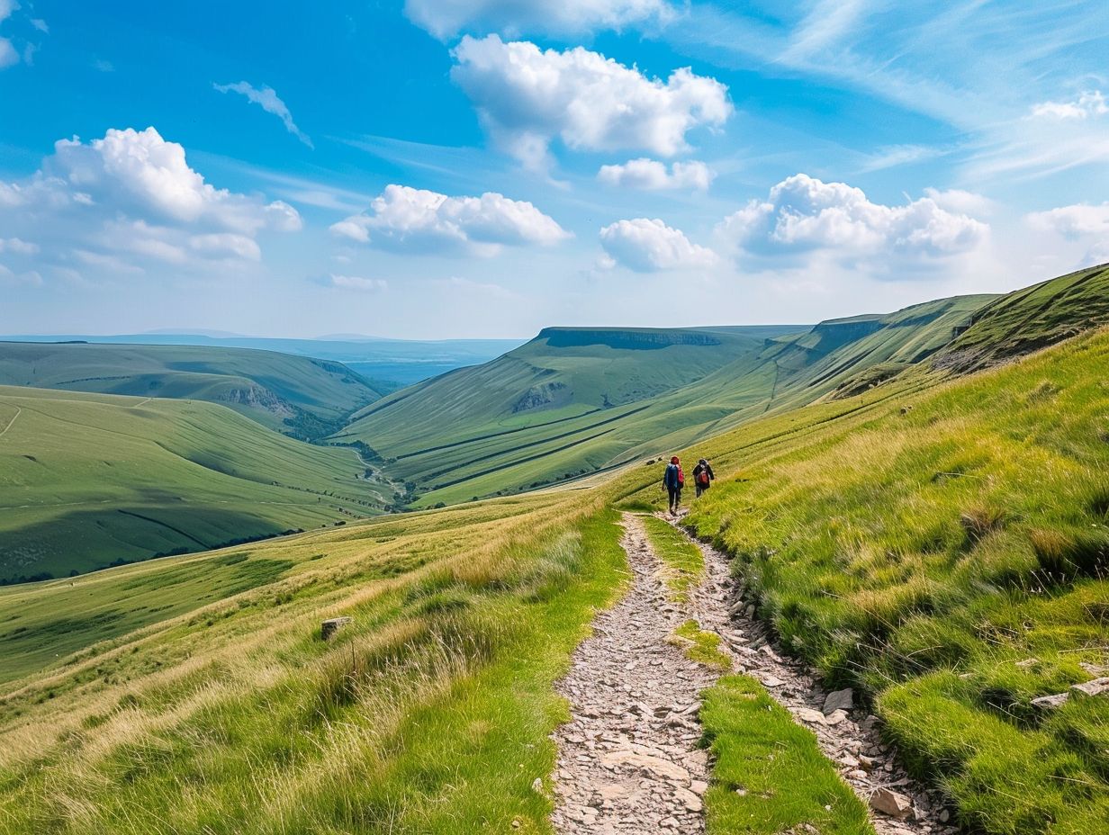 What are the Accommodation Options Along the Pennine Way?