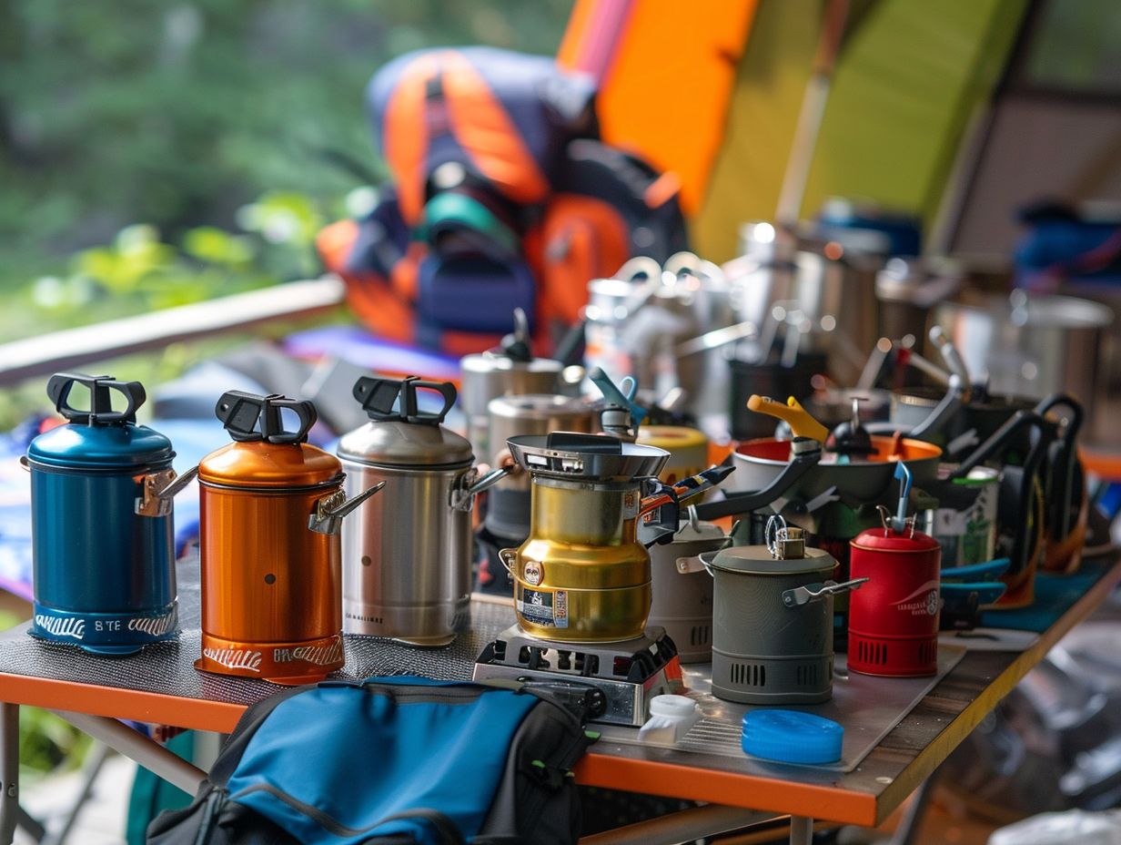 How to Properly Use a Portable Camping Stove