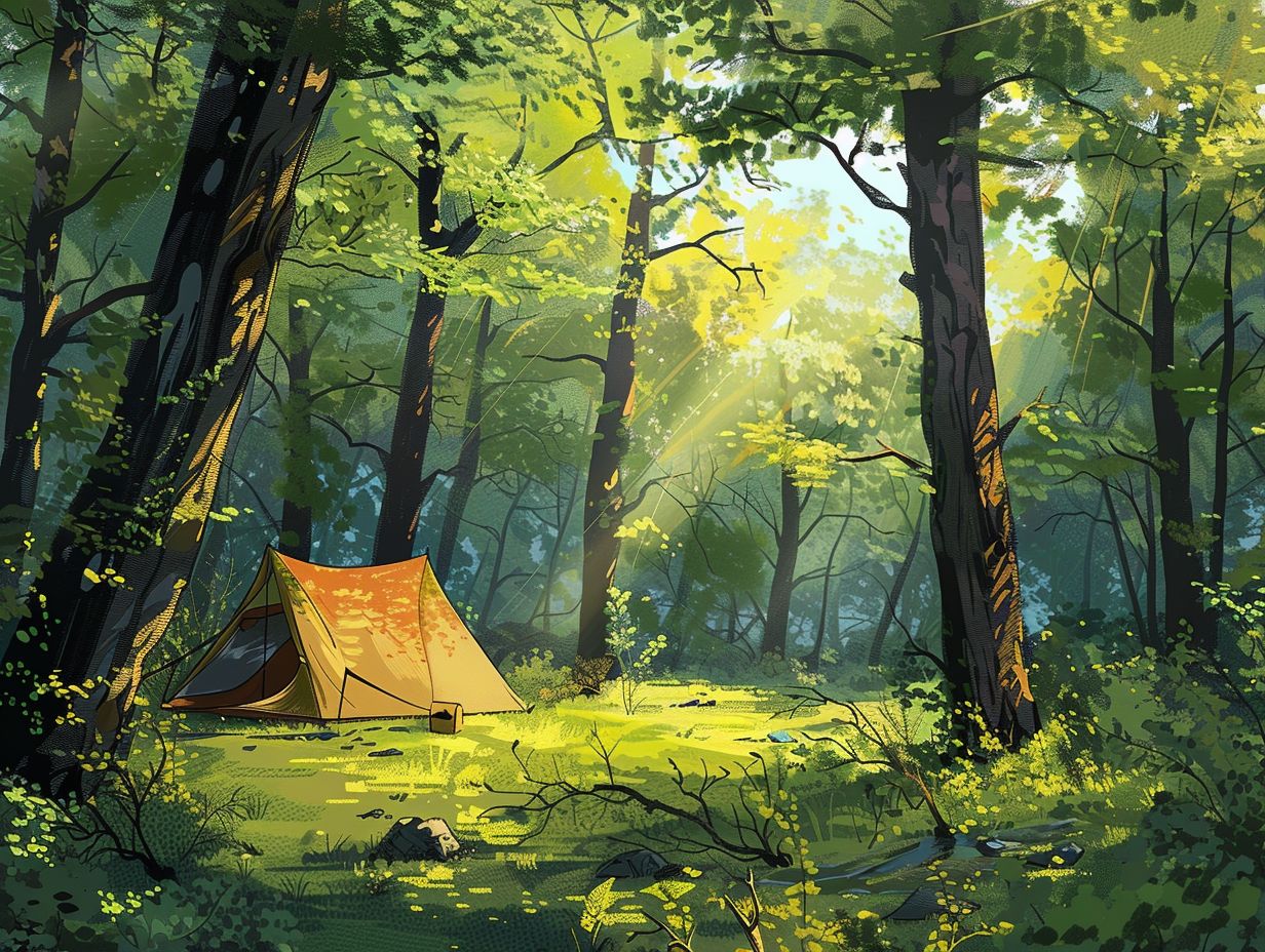 What Are Some Fun Activities to Do While Camping in Forested Areas?