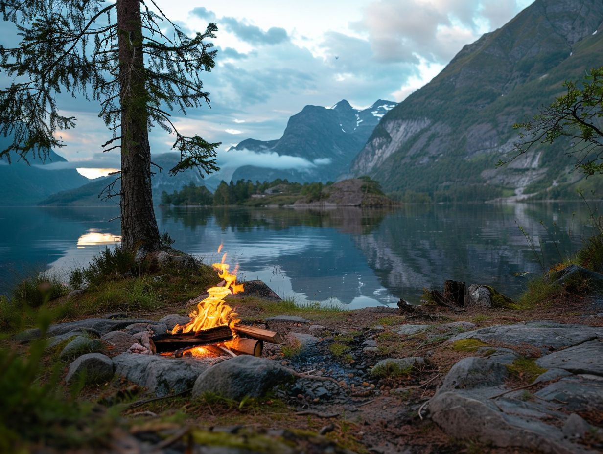 What Are the Safety Precautions to Take When Camping Near Water?