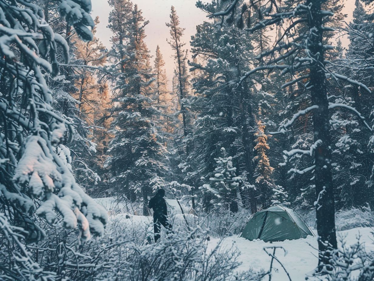 Tips For Winter Camping In A Tent The Expert Camper Tips For Winter Camping In A Tent The Expert Camper